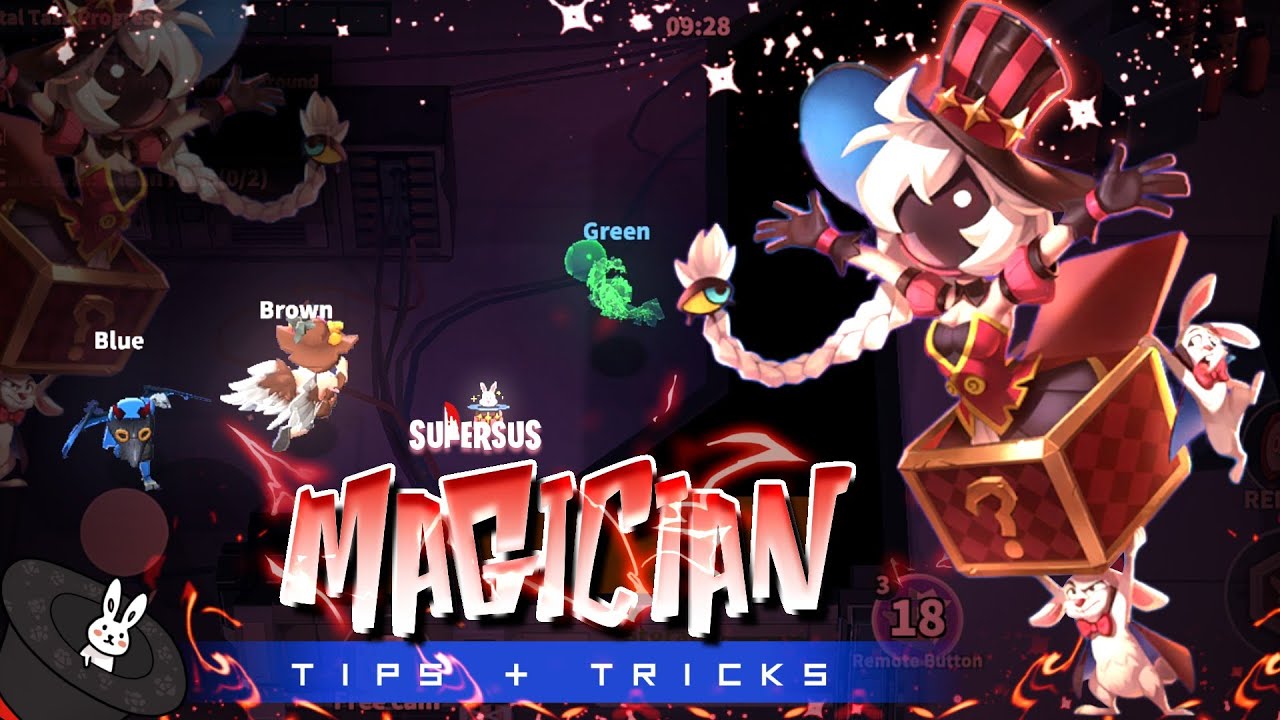 MAGICIAN ROLE TIPS & TRICKS SUPER SUS GAME IN HINDI |#supersus #tipsandtricks #viruseleven