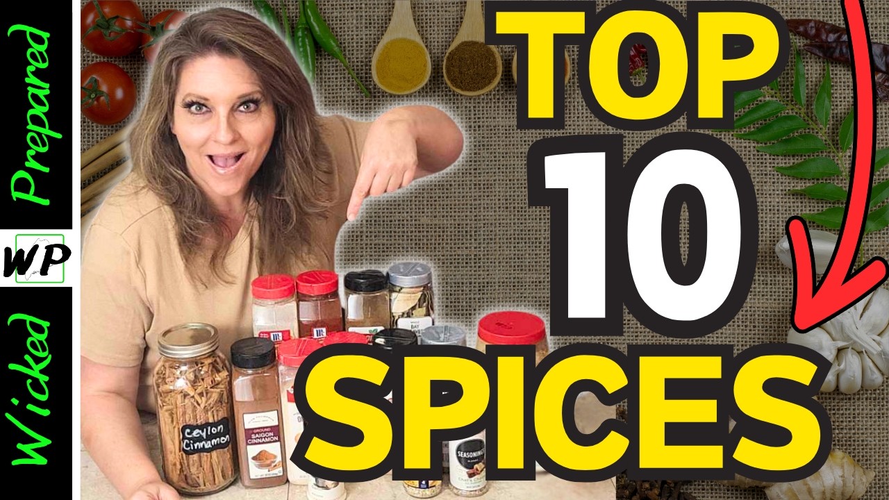 Survival Spices: Top 10 Must-Have Seasonings for your Prepper Pantry