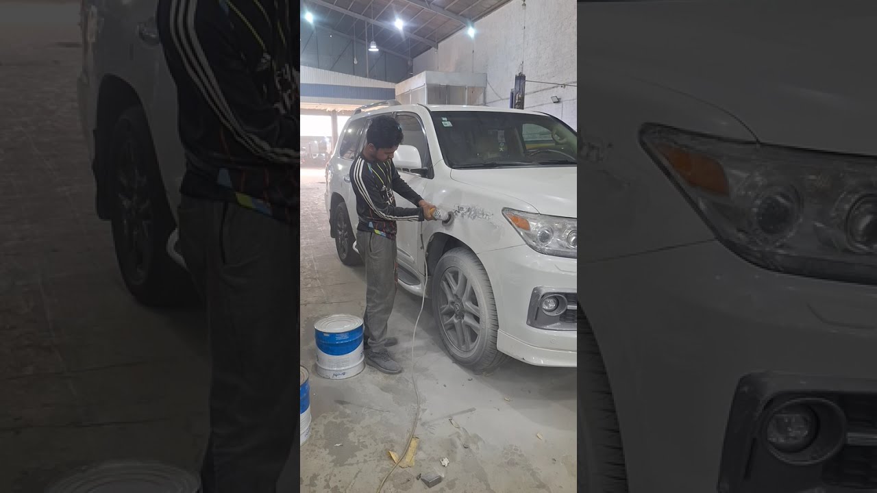 Lexus Lx570 denting painting 
