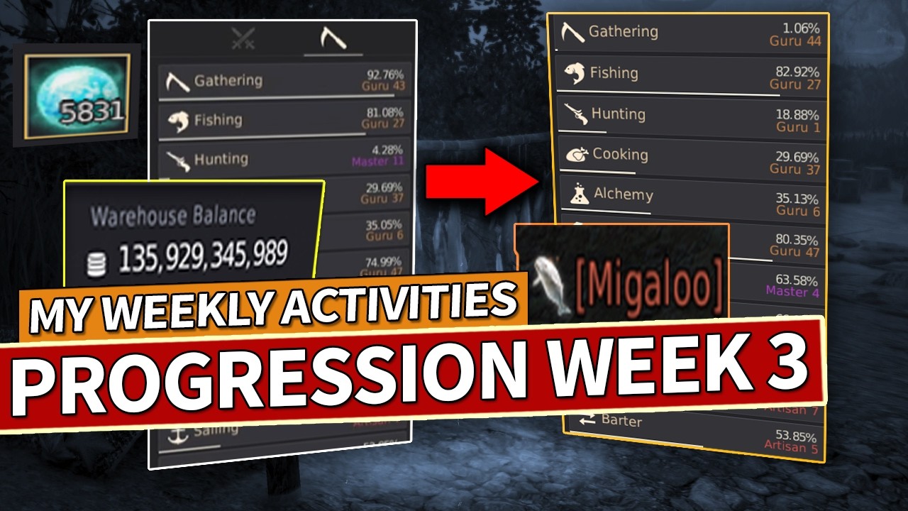 Weekly Account Progression Highlights Week 3 - Update February 2026