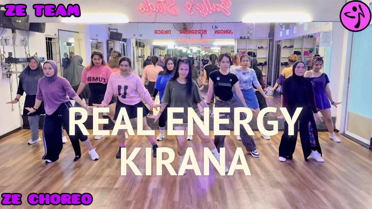 REAL ENERGY ➖ KIRANA / ZUMBA / DANCE WORKOUT / VIRAL TIKTOK / CHOREO / ZE TEAM BALIKPAPAN 🖤💜