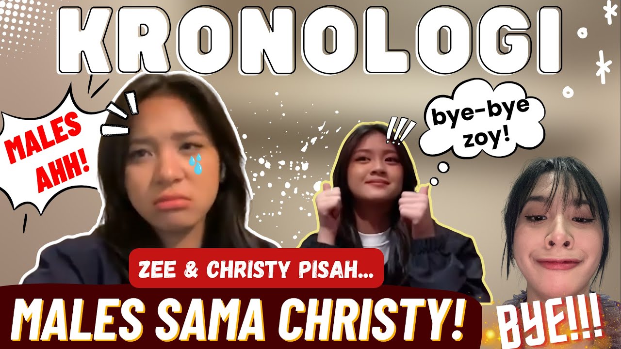 PISAH! ZEE GAMAU SEKAMAR SAMA CHRISTY😱| Zee & Christy Pisah! #jkt48 #christyjkt48 #zeejkt48 #viral