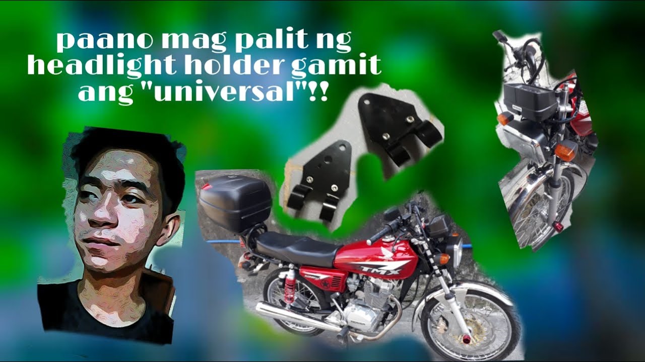 Tmx125 headlight holder