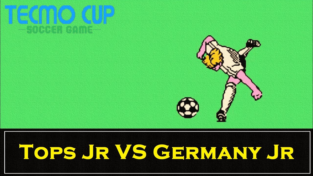Tecmo Cup: Soccer Game [15th Match Semifinal (Tops Jr. vs Germany Jr.)] NES