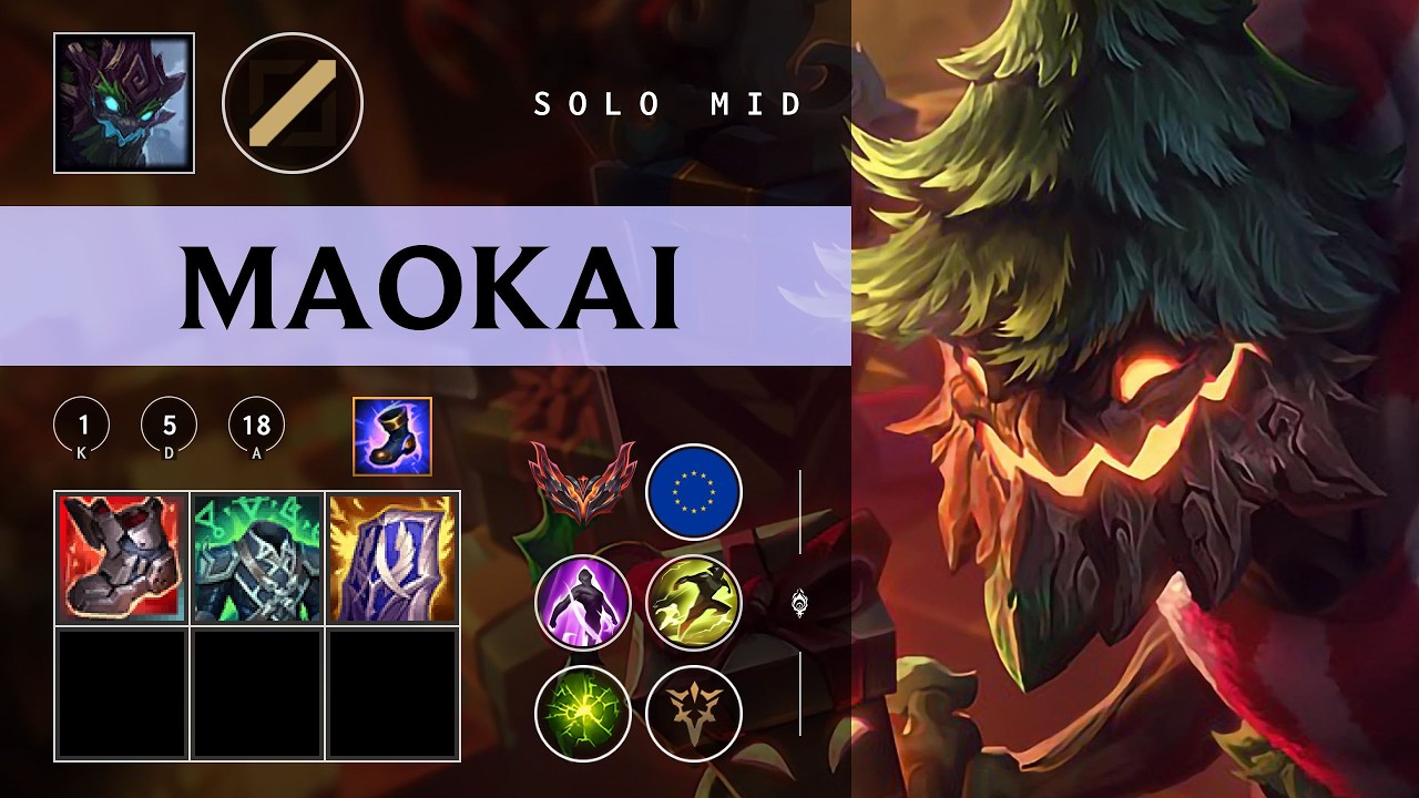 Maokai Mid vs Taliyah - EUW Grandmaster Patch 26.04