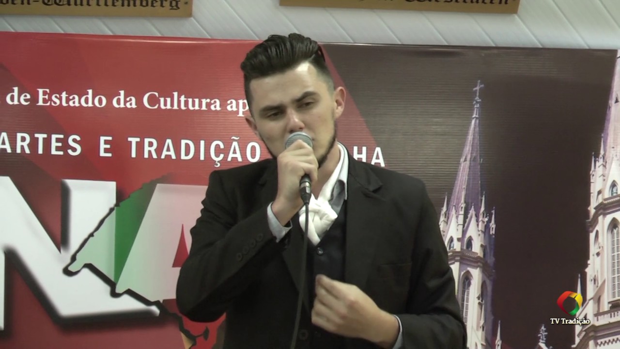 PATRICK ANTUNES - ENART 2016 - INT&Eacute;RPRETE SOLISTA VOCAL MASCULINO - S&Aacute;BADO