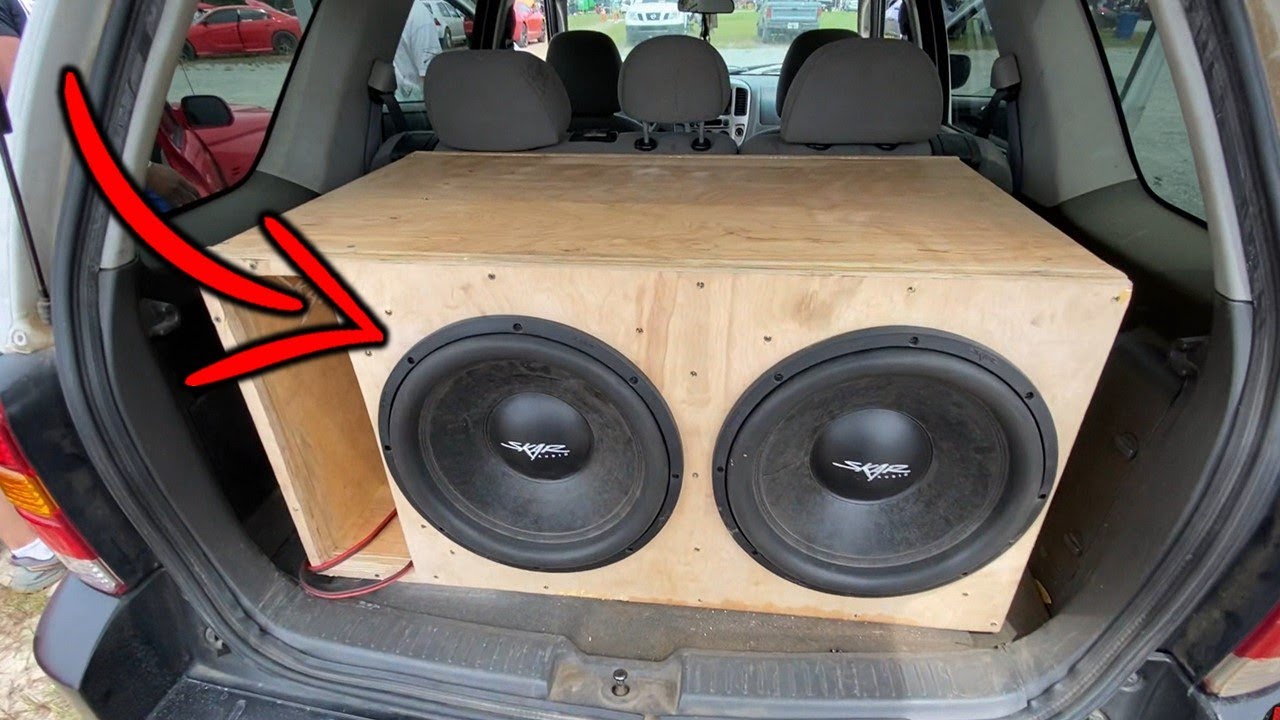 $130 15” SUBWOOFERS GOT THIS LOUD!