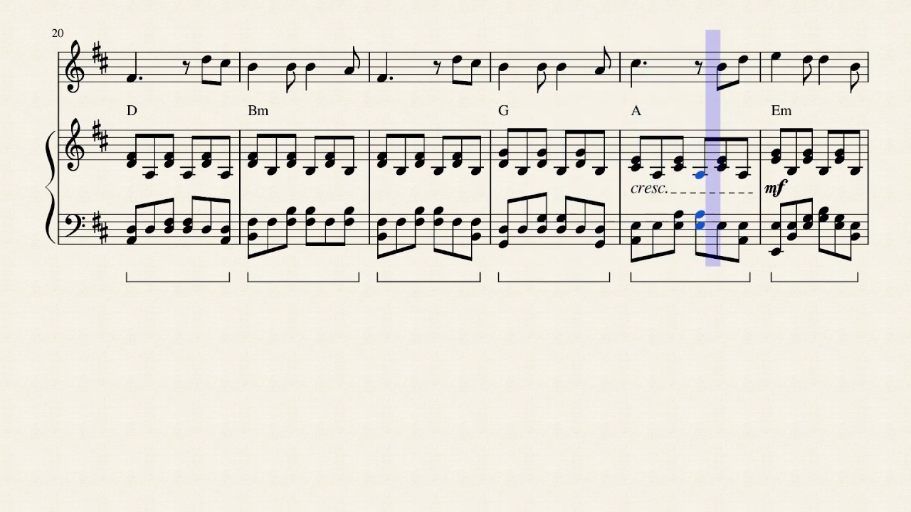 Hillsong United -- You Hold Me Now (piano & violin) [sheet music] by Anita Hu