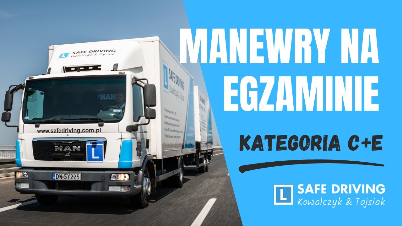 #8 JAK WYGLĄDAJĄ MANEWRY NA EGZAMINIE KAT.C+E ❓ SPRAWDŹ 😎