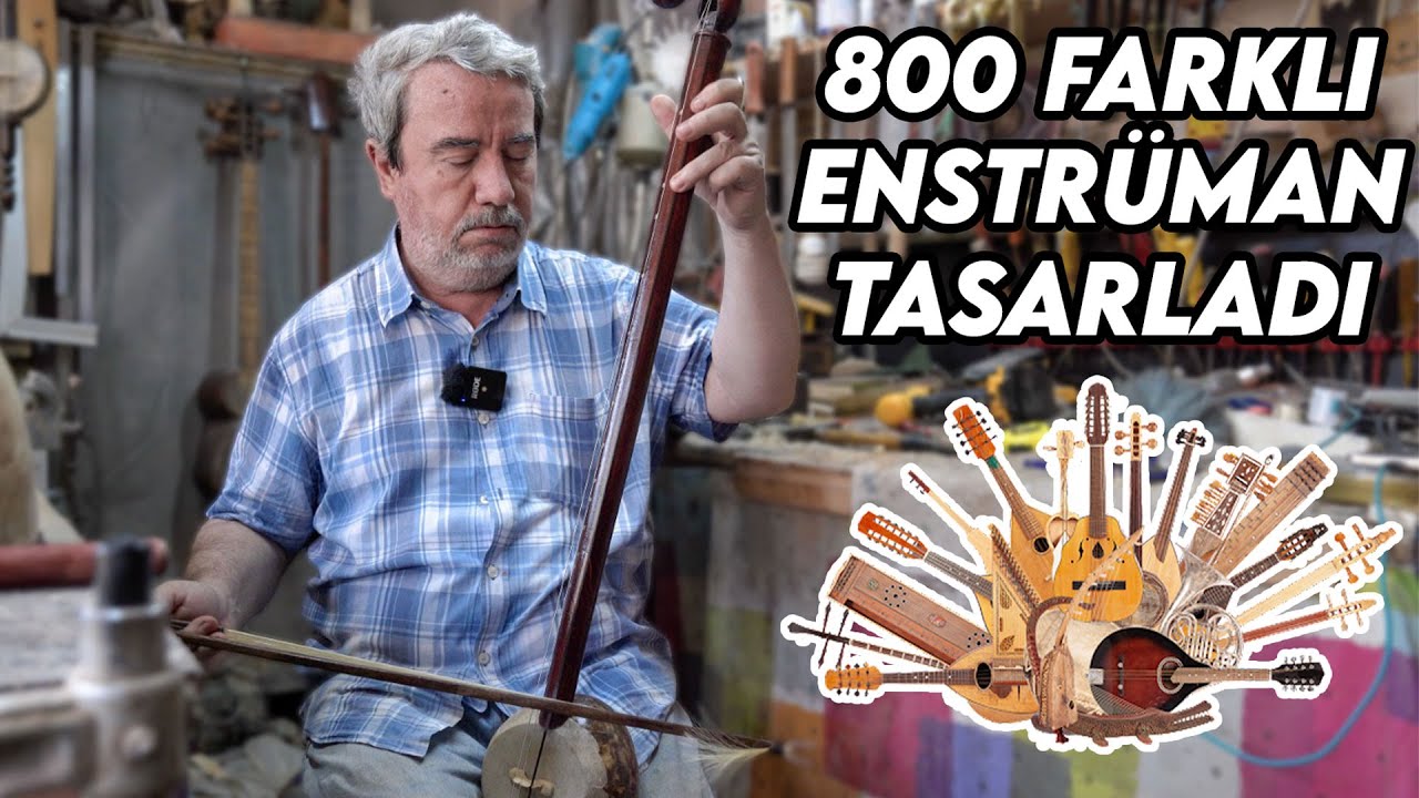 800 FARKLI ENSTRÜMANI YENİDEN YAPTI - MÜZİK ALETLERİ USTASI FERİDUN OBUL’UN HİKAYESİ