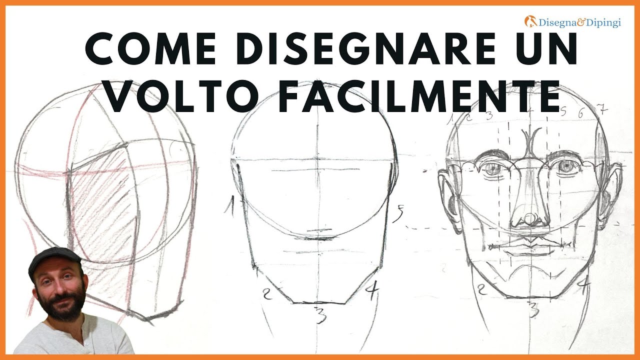 Come disegnare un volto facilmente