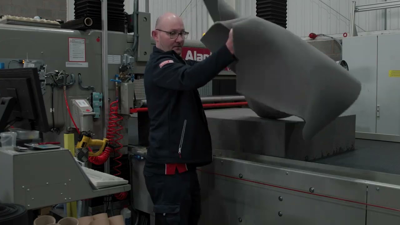 Ensuring Quality: How Alanto Checks Foam Thickness to Perfection