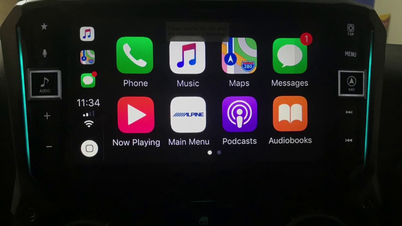 Jeep Wrangler Alpine i209 full system install