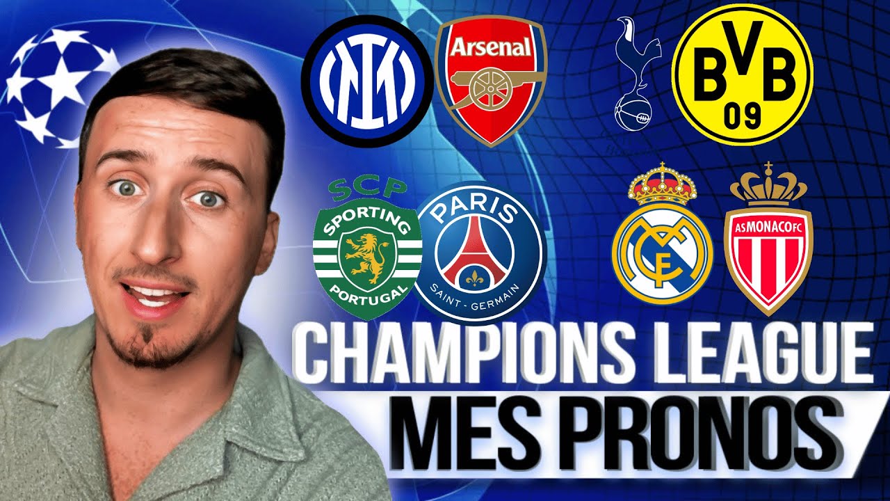 MES 9 PRONOSTICS LIGUE DES CHAMPIONS ( paris sportifs football )