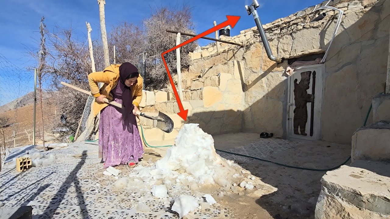 Winter Challenges for Nomadic Lady: Frost and Solutions for Survival