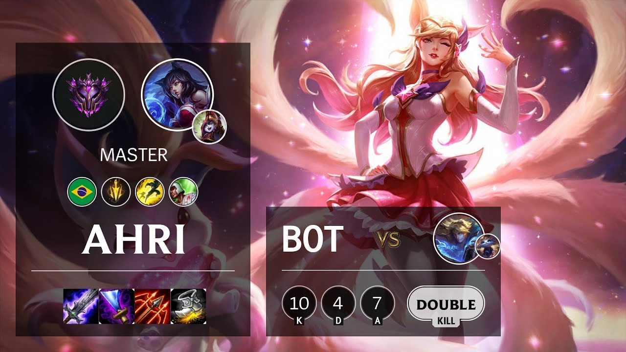 Ahri ADC vs Ezreal - BR Master Patch 10.12