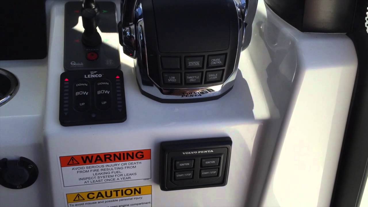 Jeanneau Velasco 37F Powerboat Volvo Ignition & Operation