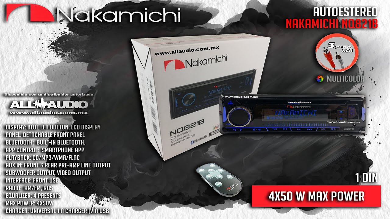 UnBoxing  - NAKAMICHI NQ821B