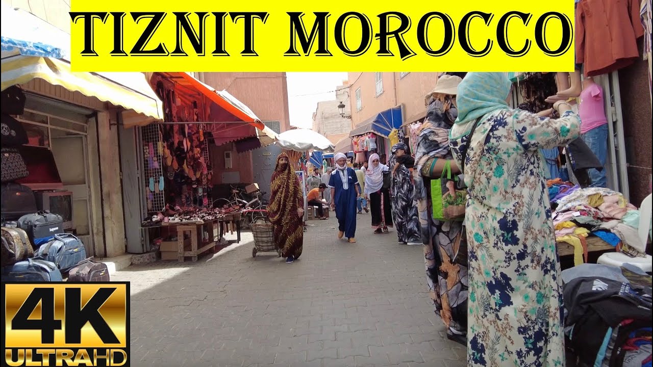 Walking Tour of Morocco Tiznit [4K60fps] #maroc #morocco #tiznit #walkingtour