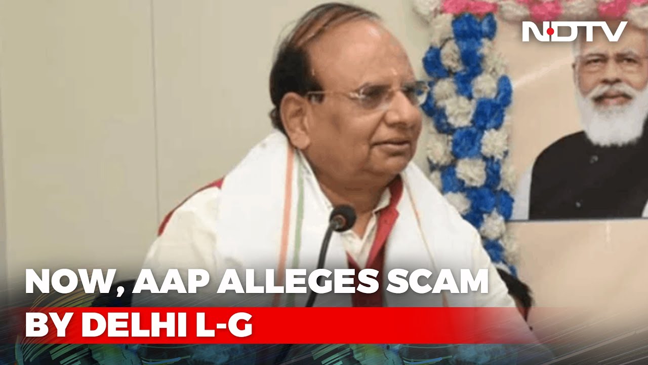AAP MLAs Allege Delhi Lt Governor Involved In Rs 1400 Crore 