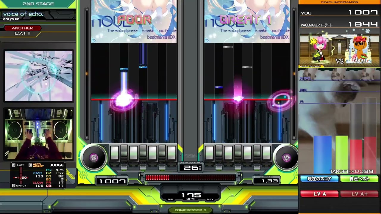 【beatmania IIDX】voice of echo. / crayvxn DPA☆11