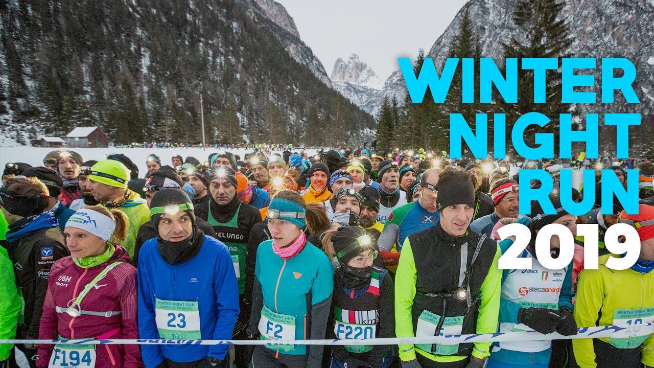 Winter Night Run 2019: La corsa in notturna sulla neve