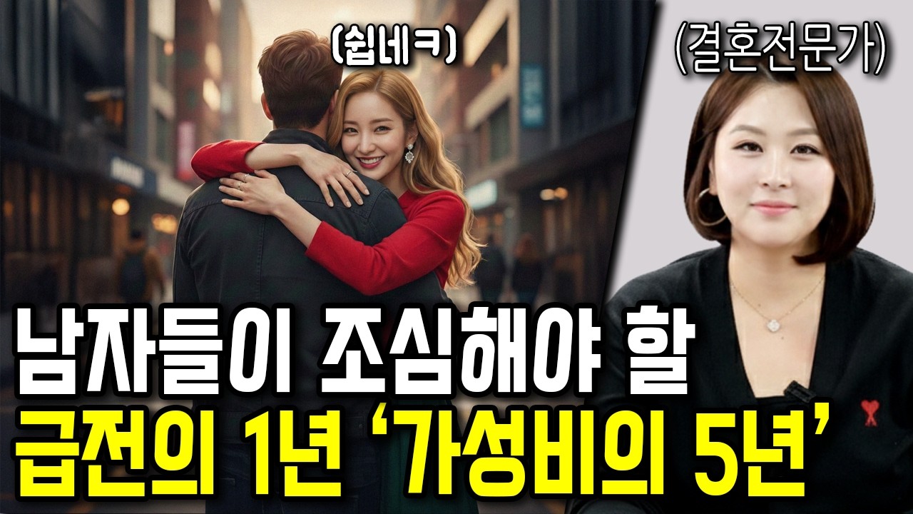 '가성비의 5년' 당한 남자의 치명적 실수 3가지