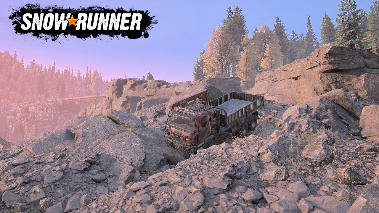 SnowRunner [PL] # 513 Testowanie Padery (przy usuwaniu osuwiska)