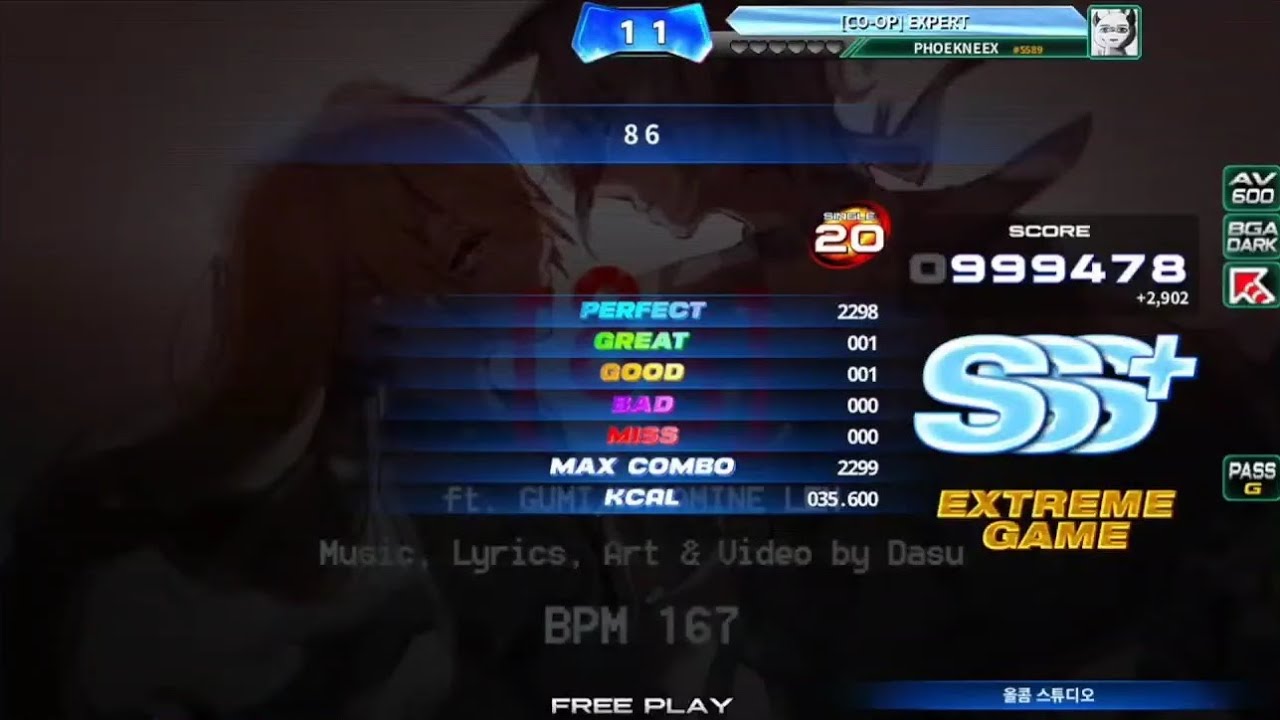 [PIU PHOENIX] 8 6 S20 999.4k EG