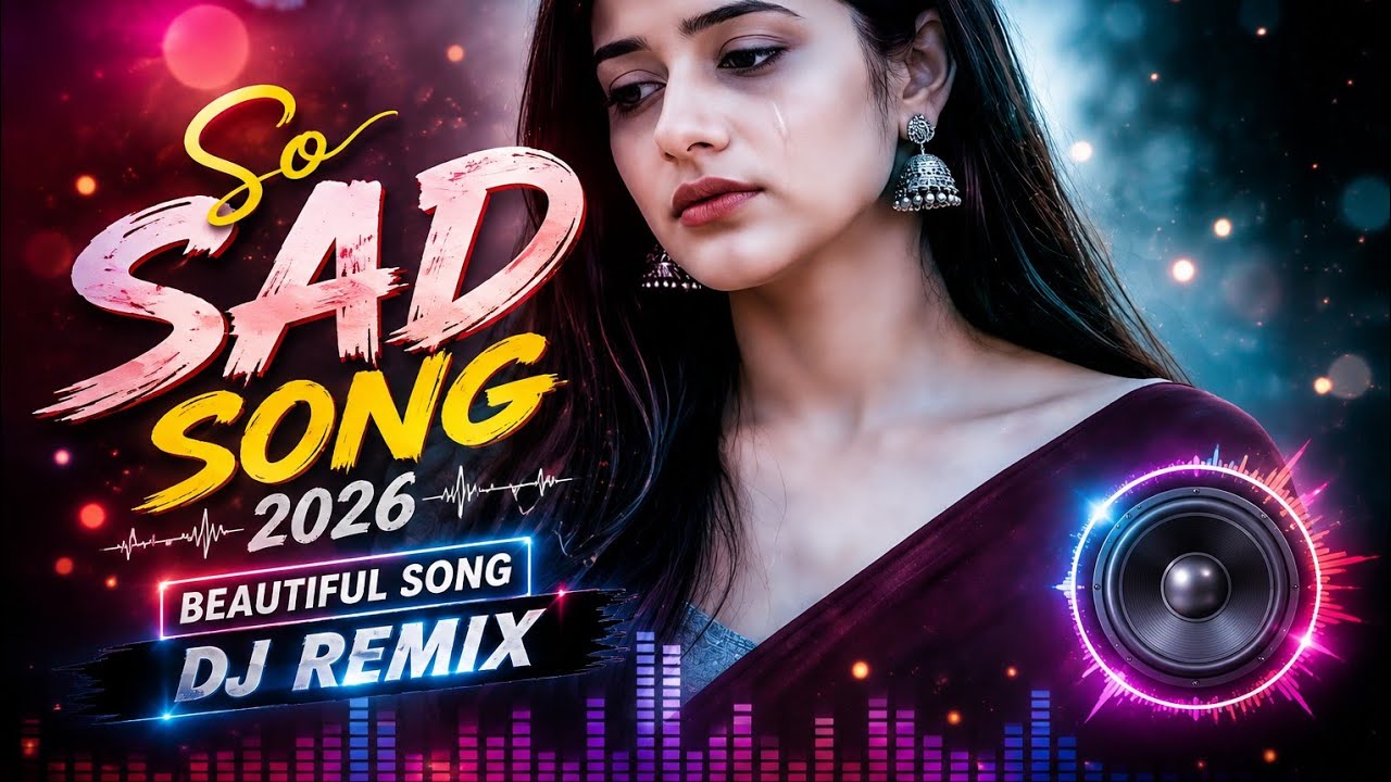 😭 Sad Song 2026 ❤️ DJ Remix | 90s Hindi Heartbroken Song 💔 | Lofi Version