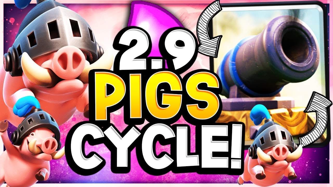 BEST ROYAL HOG CYCLE DECK in CLASH ROYALE!