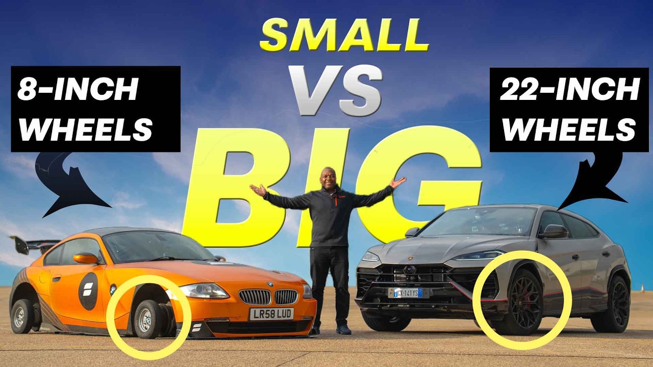 Are Tiny Wheels Better Than Big Wheels? | Autotrader Wheelie Bad Ideas: Episode 2