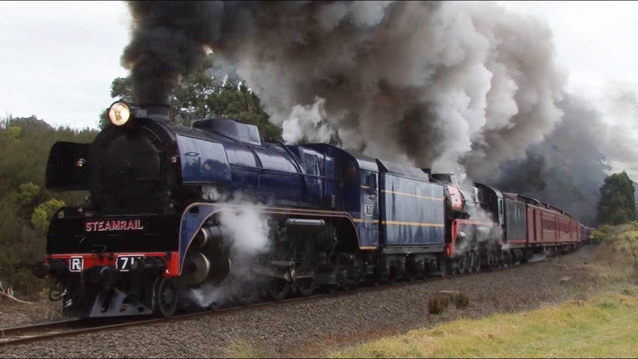 Snow Train 2015 with R711 and R761: Australian Trains