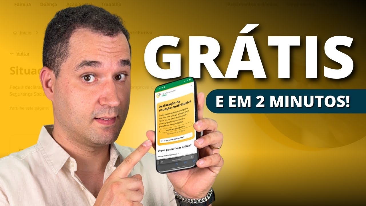 Como Obter a Declara&ccedil;&atilde;o de N&atilde;o D&iacute;vida da Seguran&ccedil;a Social em 2 Minutos (Gr&aacute;tis e Online)