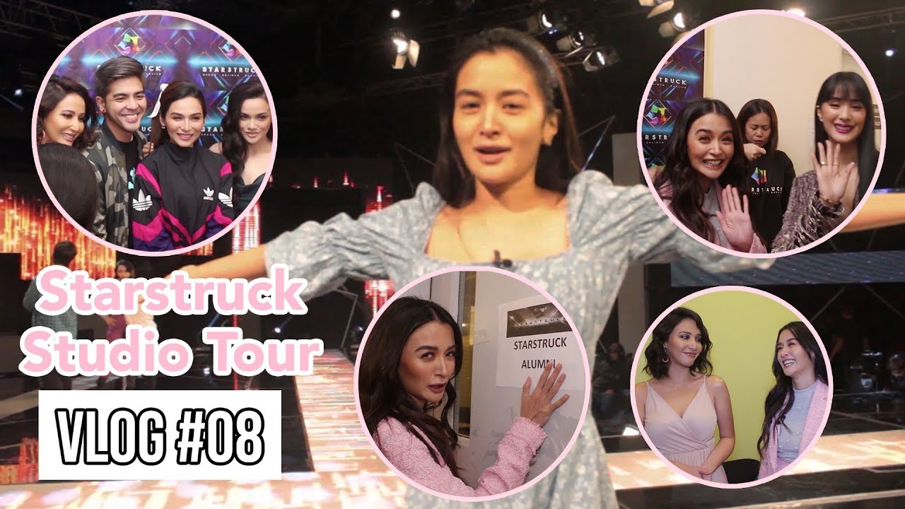 Starstruck Studio Tour + BTS + Reunion by Kris Bernal | Part 1