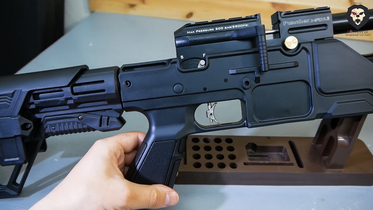 Пневматическая PCP винтовка Kral Puncher Jumbo Maxi 3 NP-500 (4.5 мм, Picatinny) видео обзор