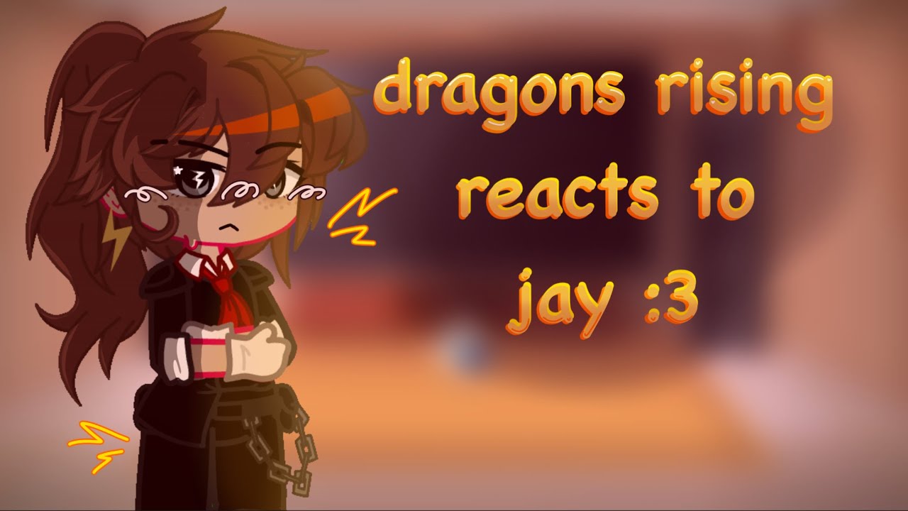 ninjago dragons rising reacts to jay (1/2)