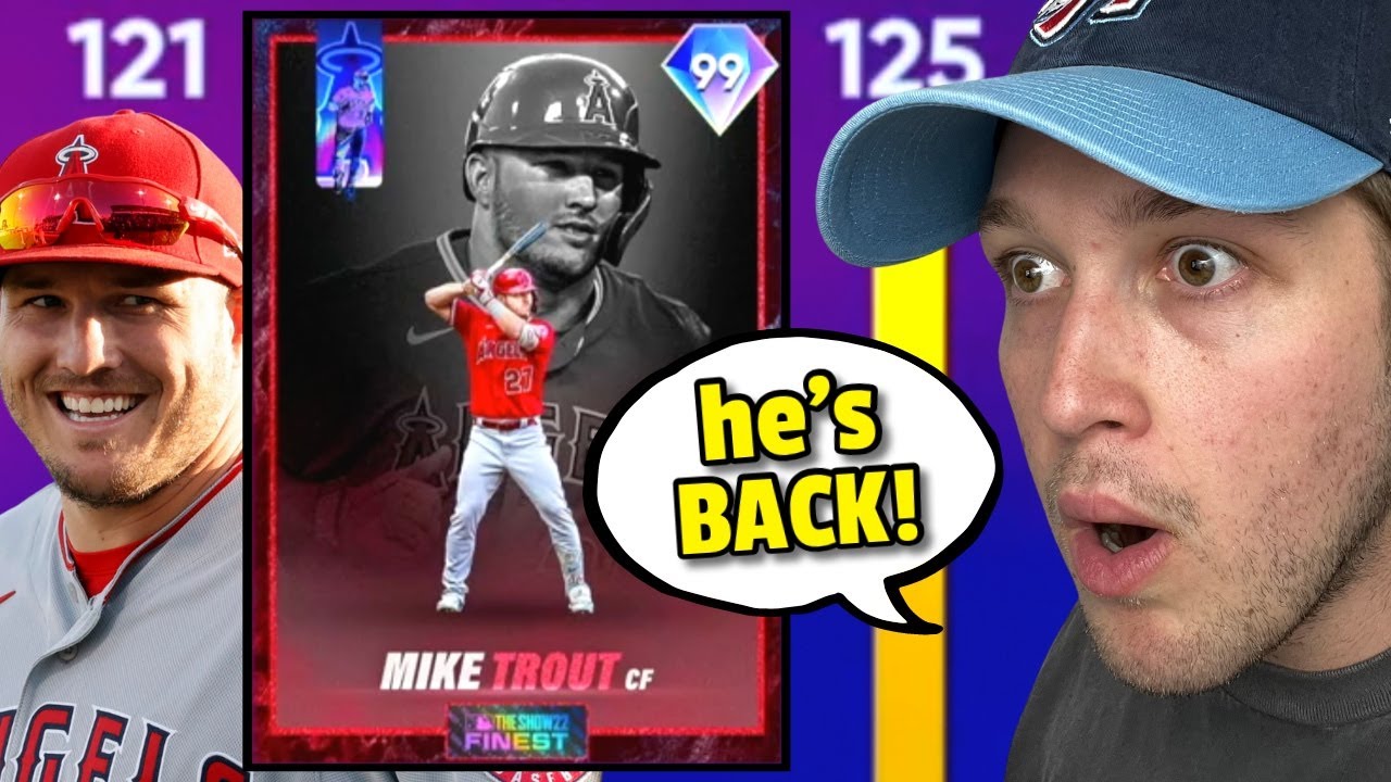 I Used The *NEW* 99 FINEST MIKE TROUT