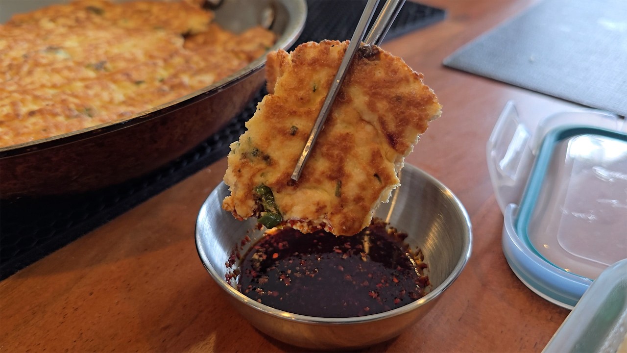 [SUB]Tofu Egg Pancake Home Recipe & Tomato, Napa Cabbage Harvest | 두부계란전 집밥 레시피와 토마토·배추 수확