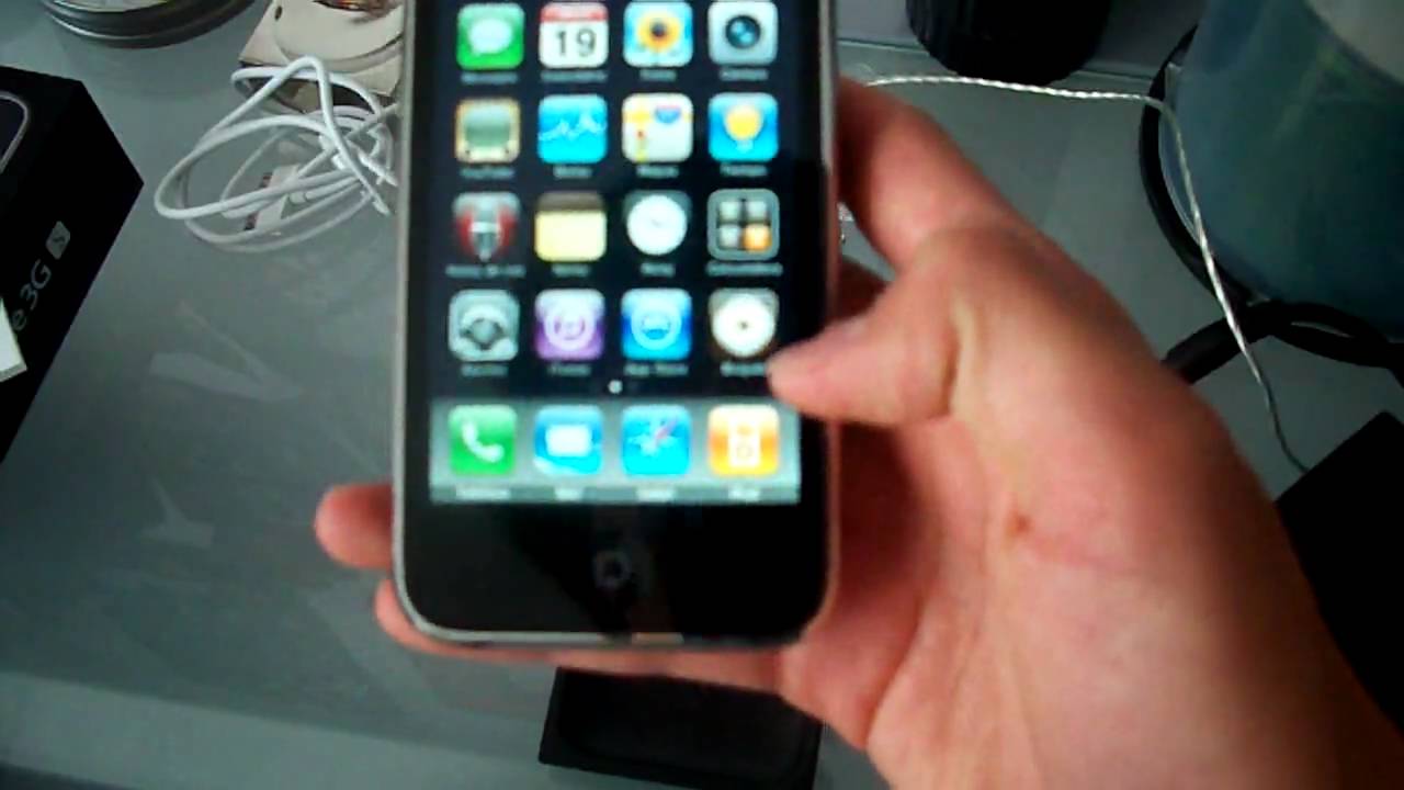 1º Uboxing del nuevo Iphone 3gs en Mexico!!!!!!