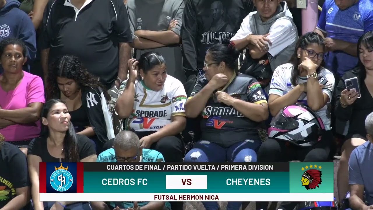 Cedros FC - Cheyenes JC / Cuartos de Final Vuelta/ Apertura 2025 Nicaragua 
