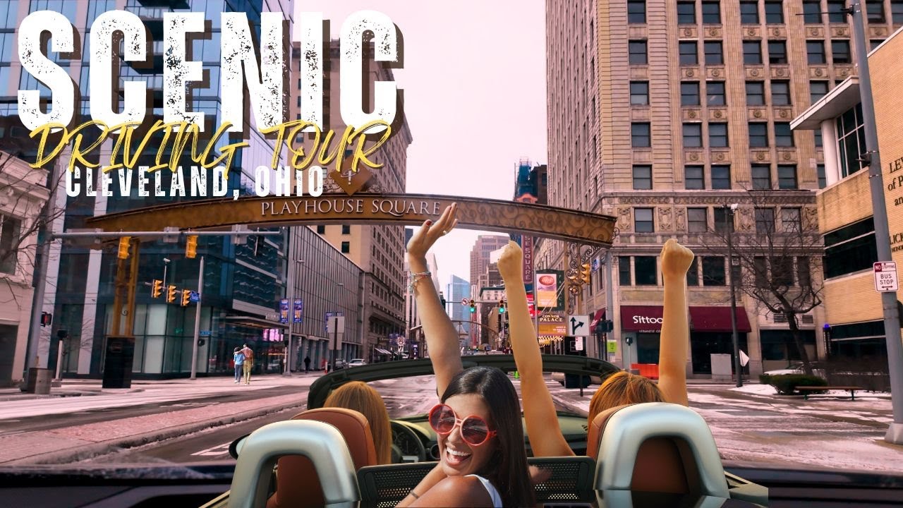 Relaxing 4k Drive - Discover Cleveland's Euclid Avenue Scenic Views