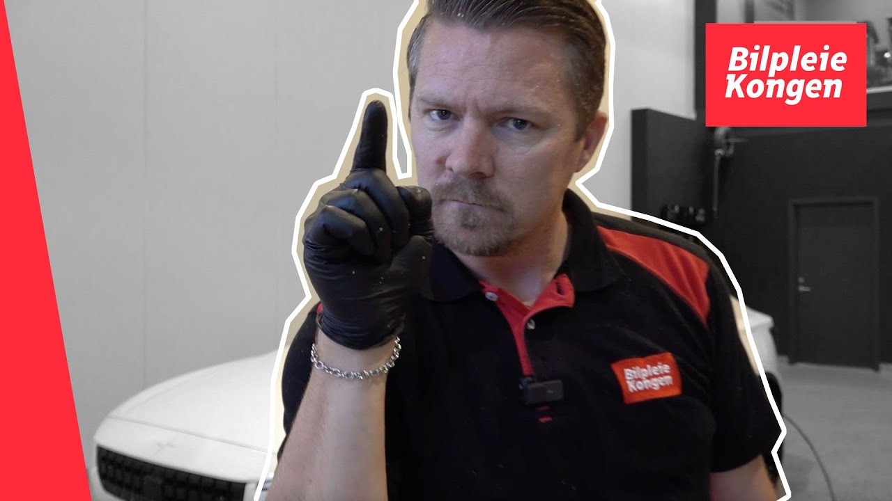 Ikke spyl bilen når du skal vaske