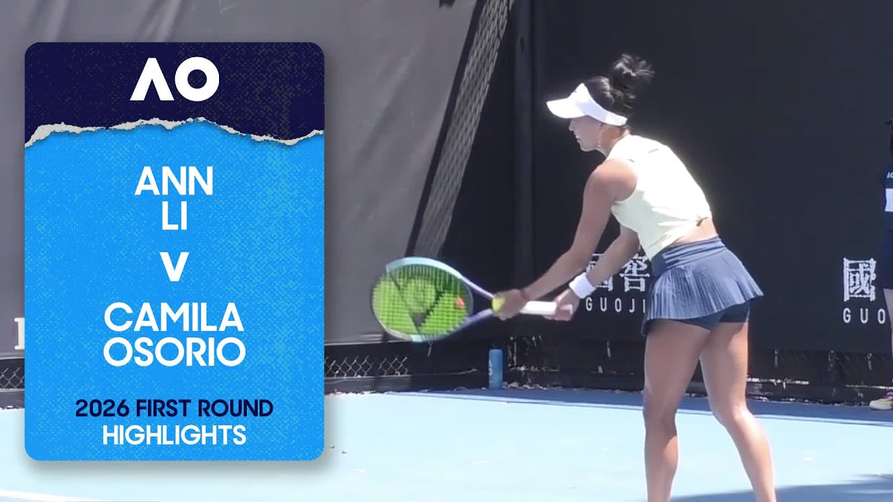 Ann Li v Camila Osorio Highlights | Australian Open 2026 First Round