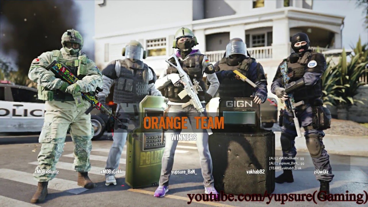 Rainbow Six Siege House (yupsure Full Ranked Match)
