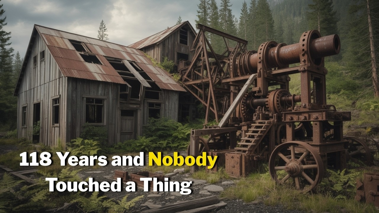 118-Year-Old Silver Mine Mill Discovered – 1908 Machinery Still Intact!