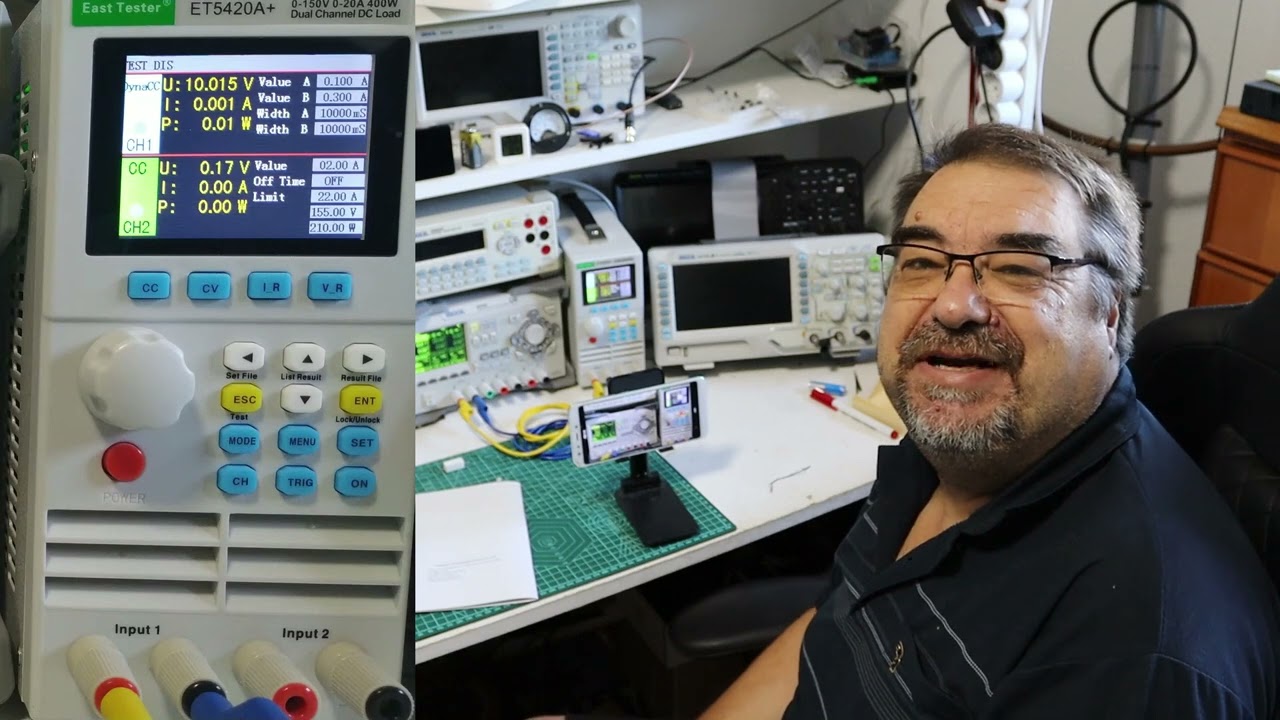 222- REVIEW CARGA ELETRONICA ET5420A+, PARTE 3