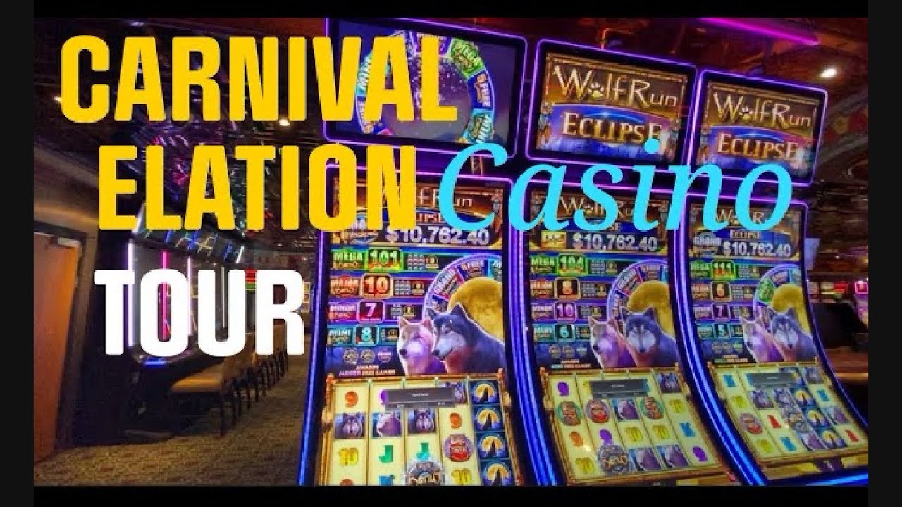 Carnival Elation Cruise Ship Casino Tour