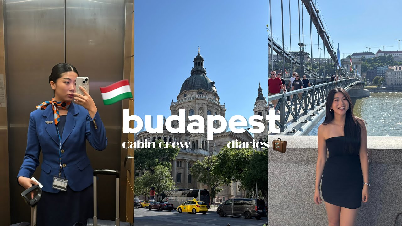 🇭🇺 flydubai cabin crew diaries | 24hrs alone in budapest | 두바이 외항사 승무원