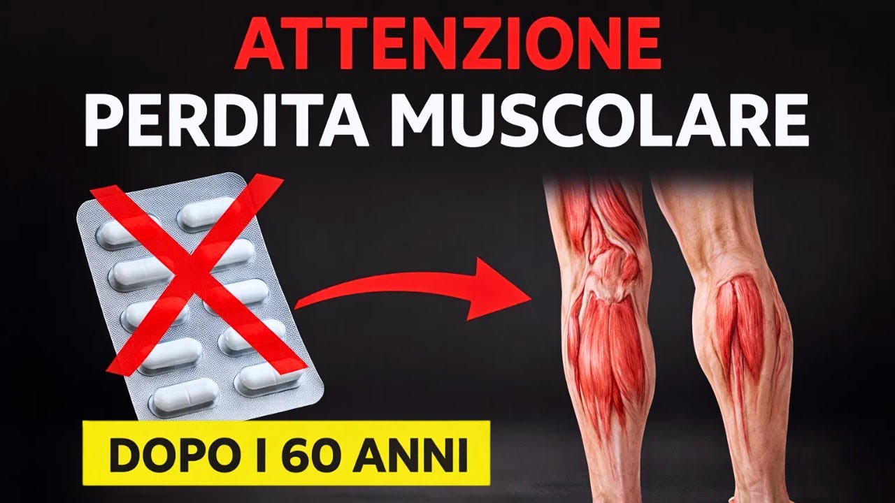 ATTENZIONE 10 farmaci che possono causare una rapida perdita muscolare dopo i 60 | BENESSERE OVER 60